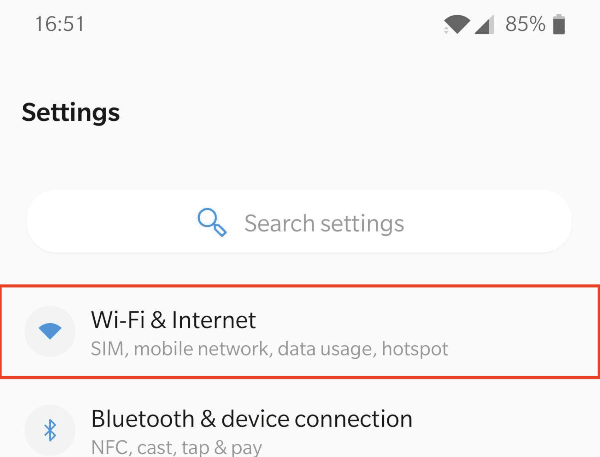 Proxy performance check