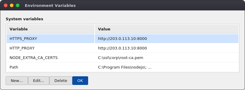 Proxy server for AI tools