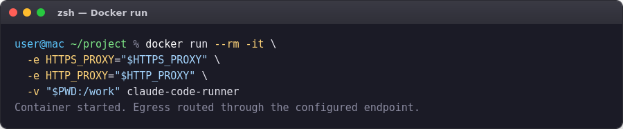 AI development with proxy