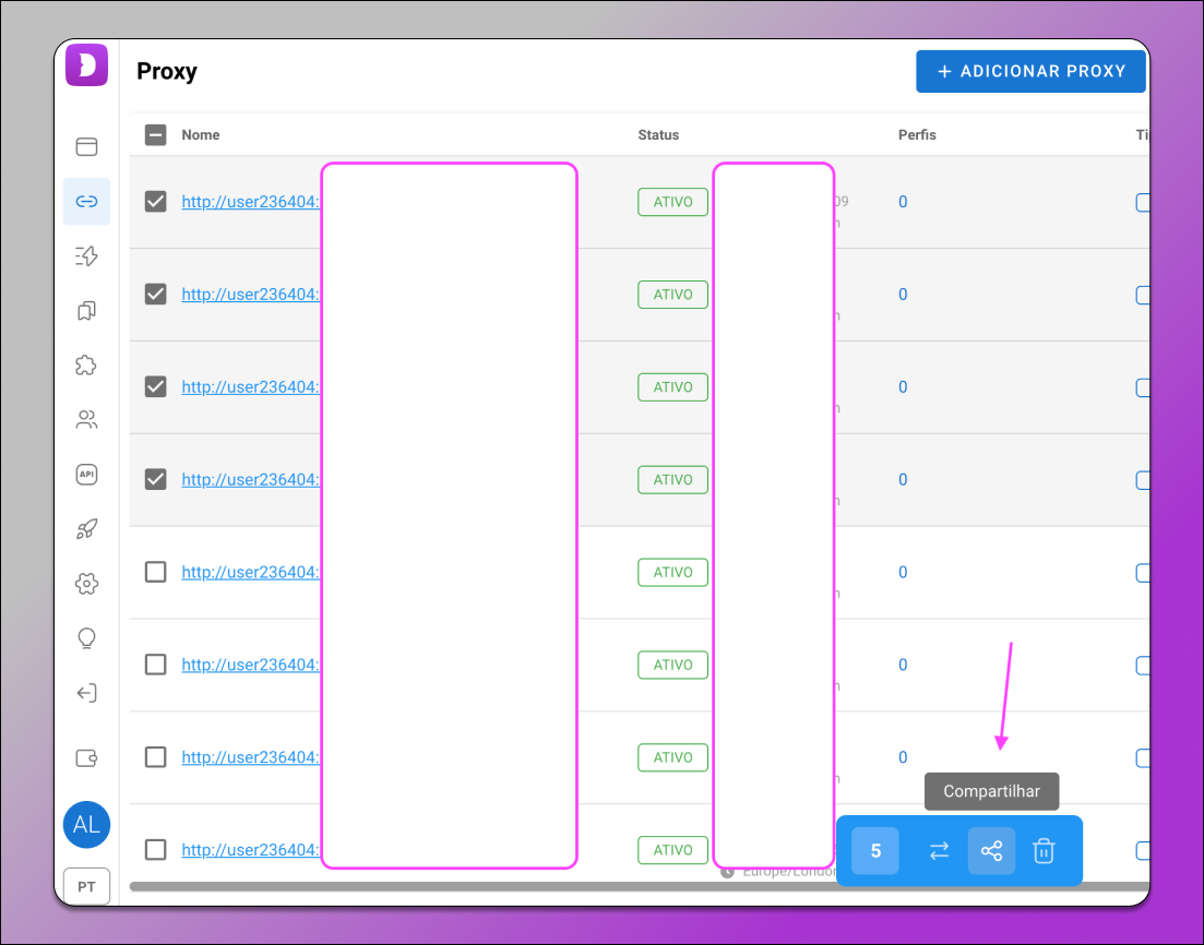 Dolphin Anty proxy