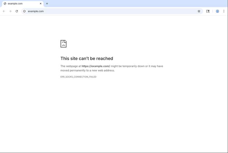 Changing proxy IP address