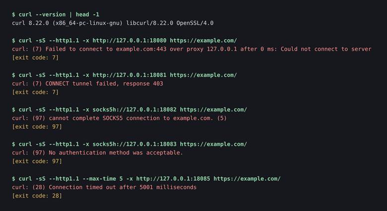 Fixing proxy errors without a VPN