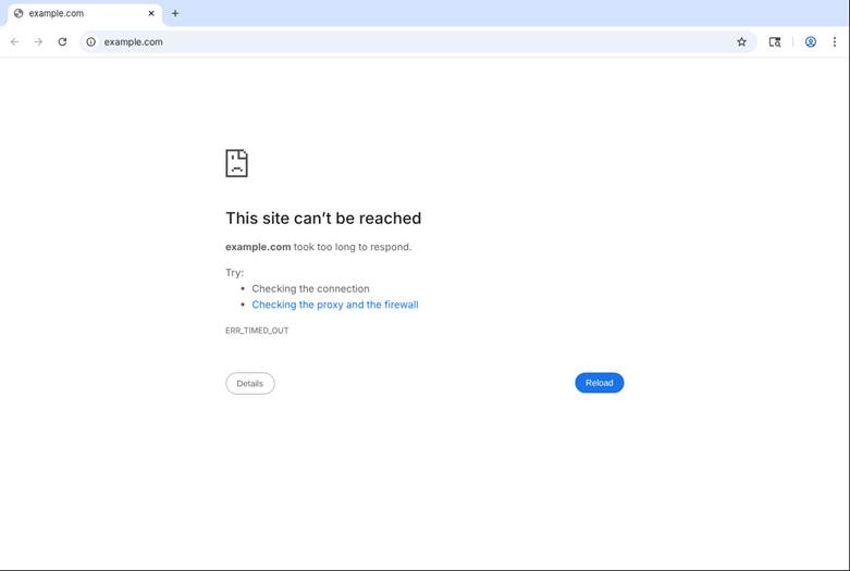 Checking proxy authentication details