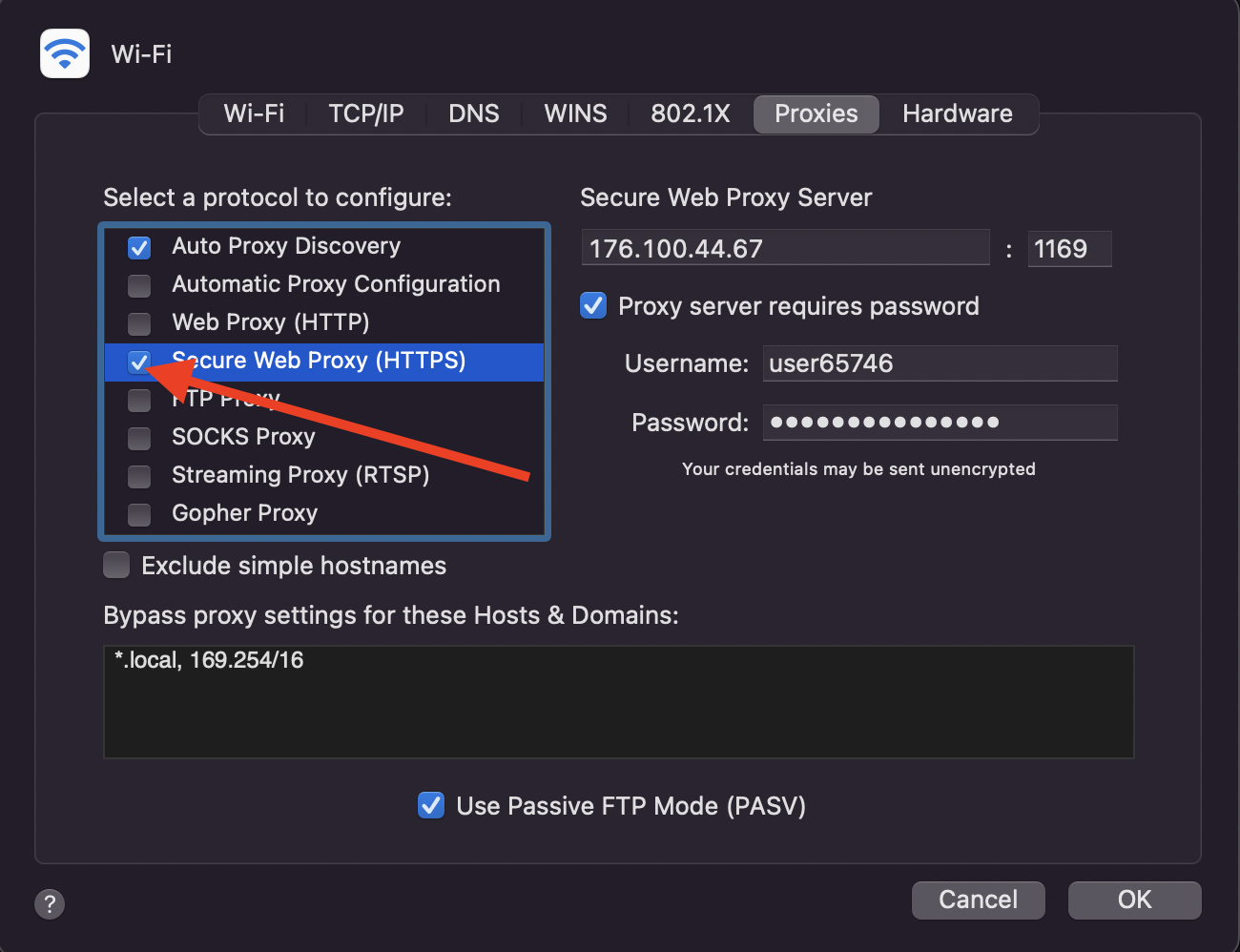 Disabling proxy on Chromebook