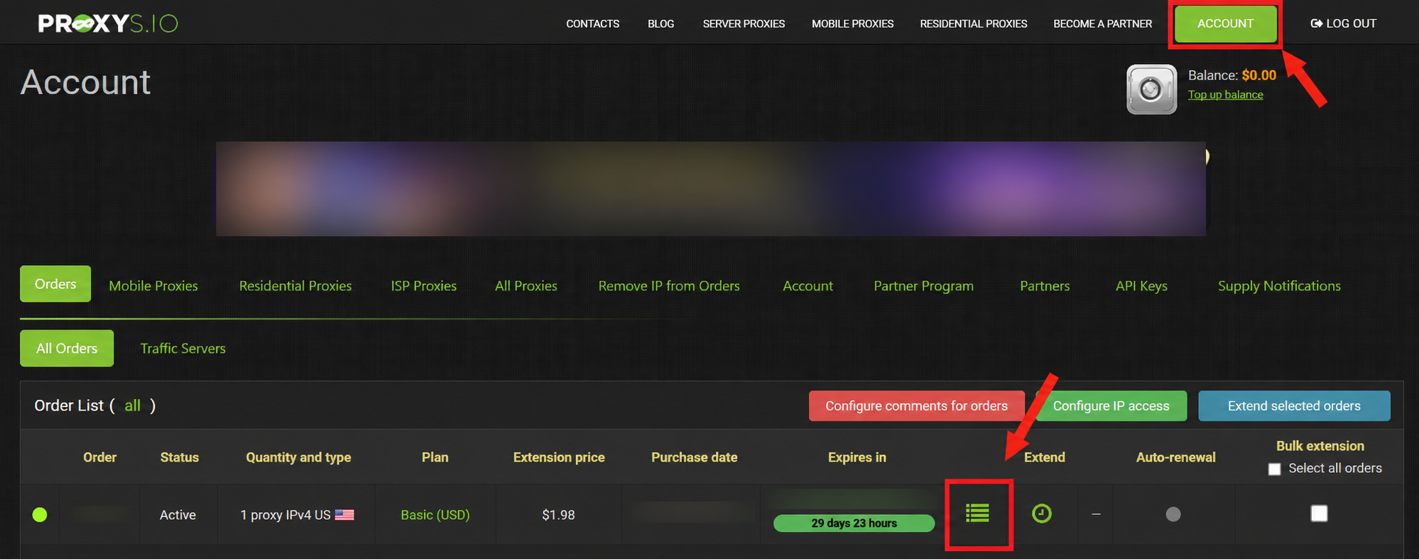 buy proxy