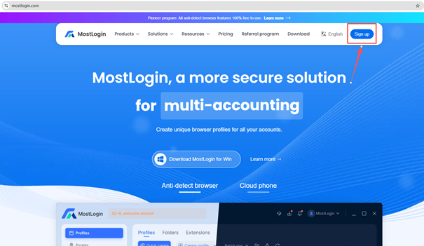 MostLogin