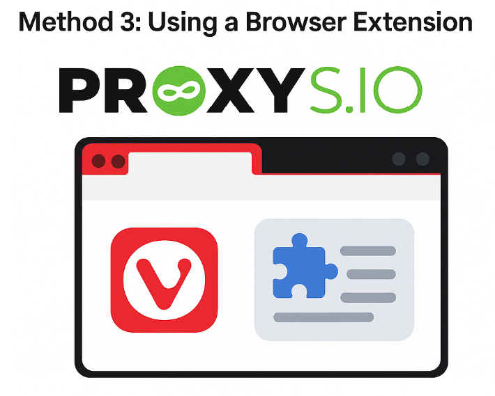 Proxy in Vivaldi Browser