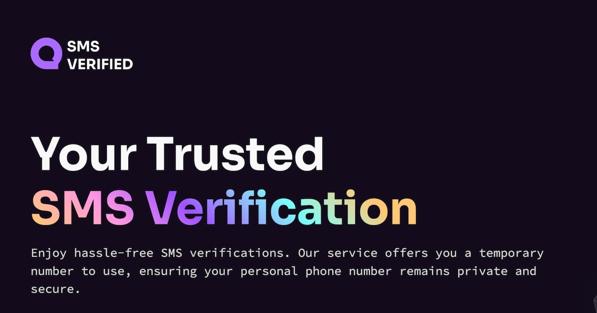 sms verified