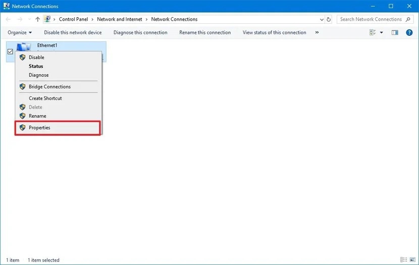 Configuring DNS Windows