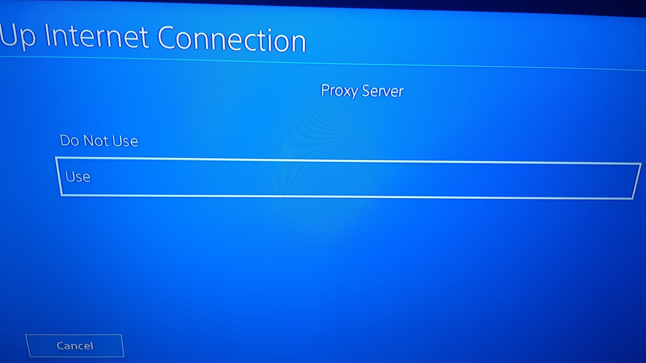 What is a Proxy Server on PS4