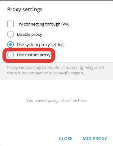 proxy Telegram