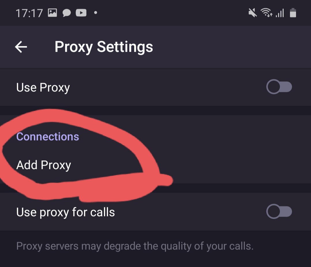 How to set up a proxy in Telegram