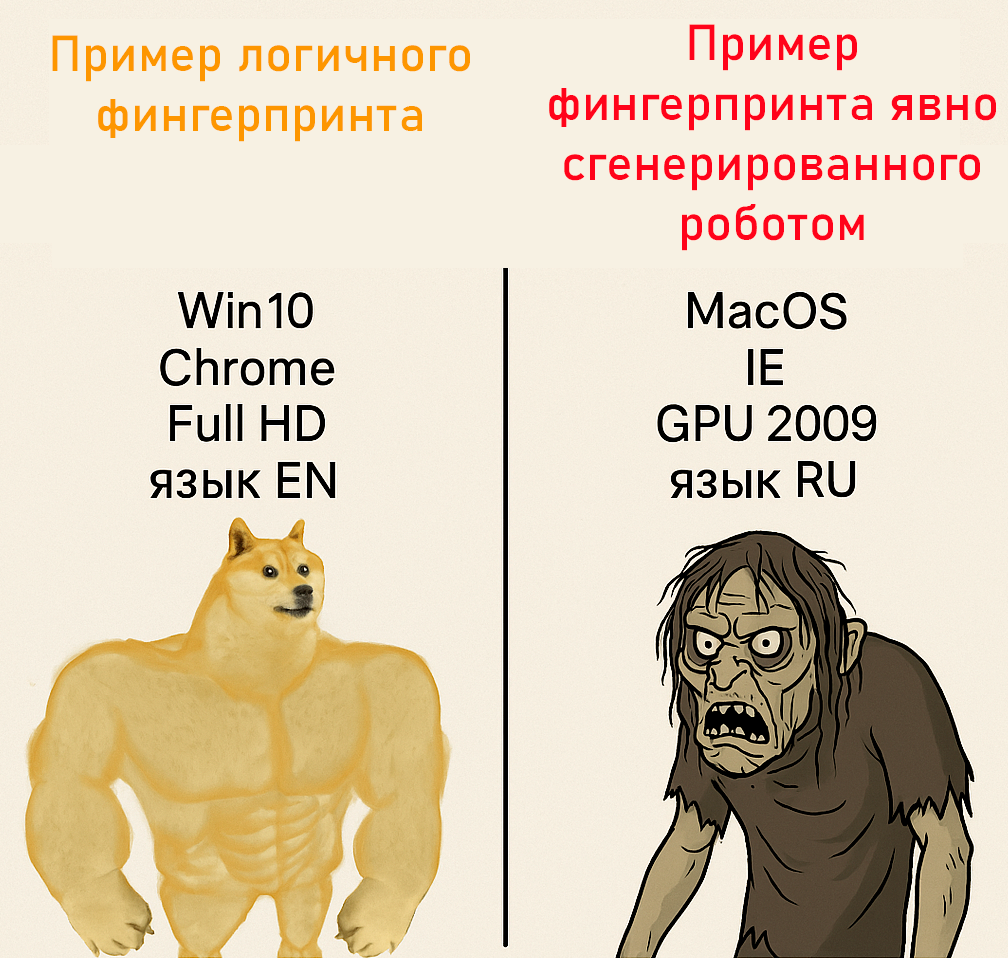 отпечаток браузера