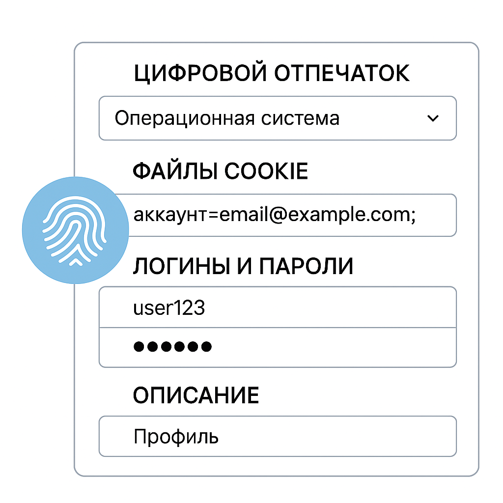 профиль в Dolphin