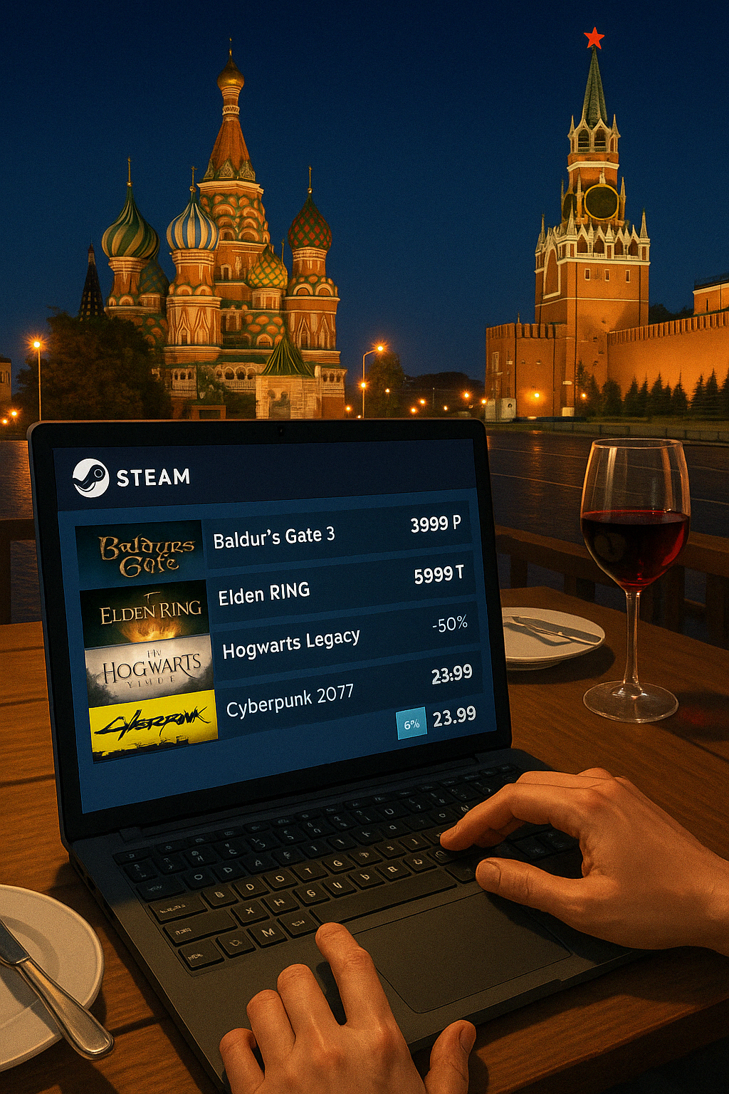 какой регион выбрать для steam
