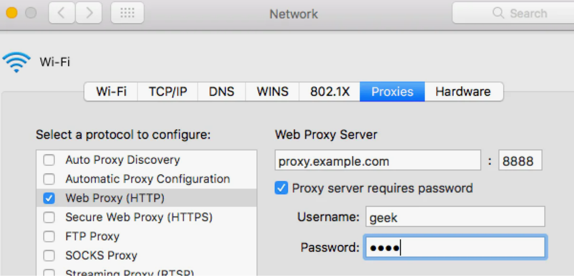 прокси в Chrome