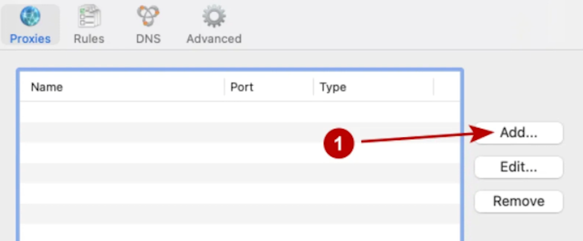 прокси в Proxifier