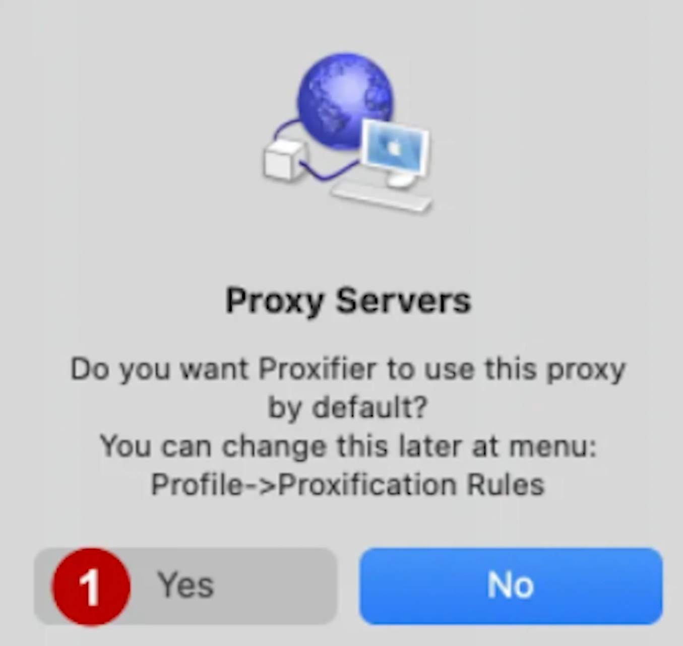 MacOs Proxifier