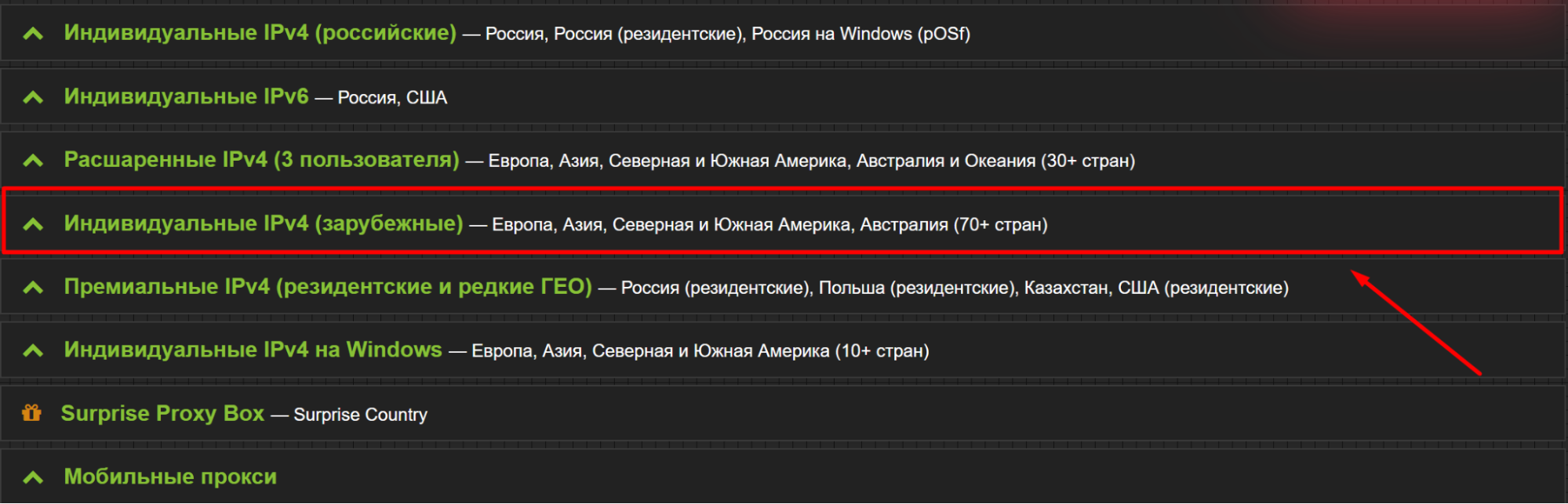 прокси египет