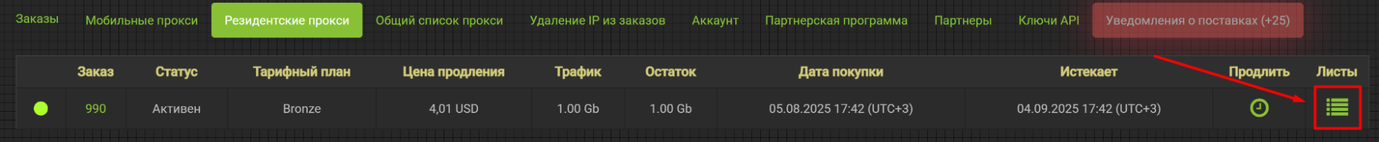 резидентские прокси Ливана