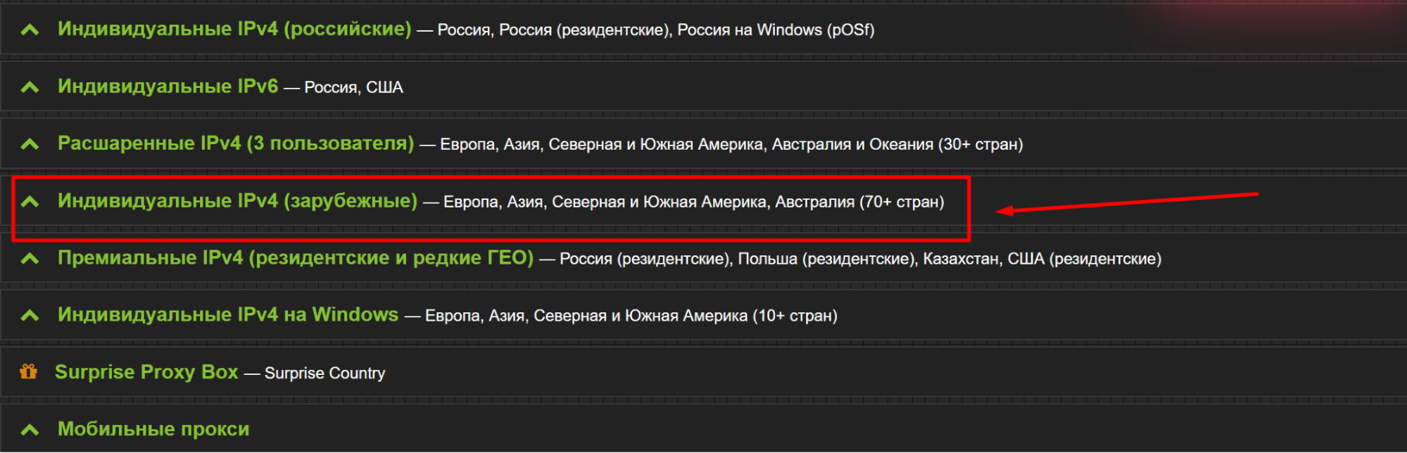 прокси нигерии