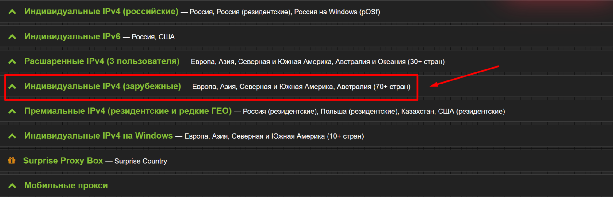 прокси польши