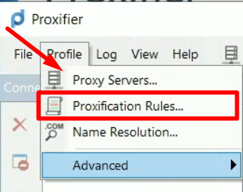 настройка прокси для Windows