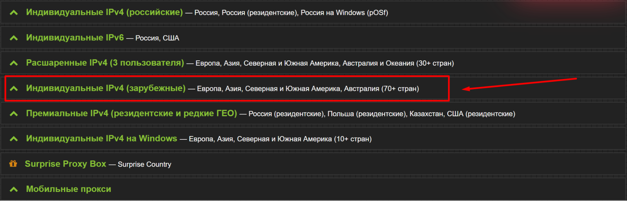 Прокси для Яндекс