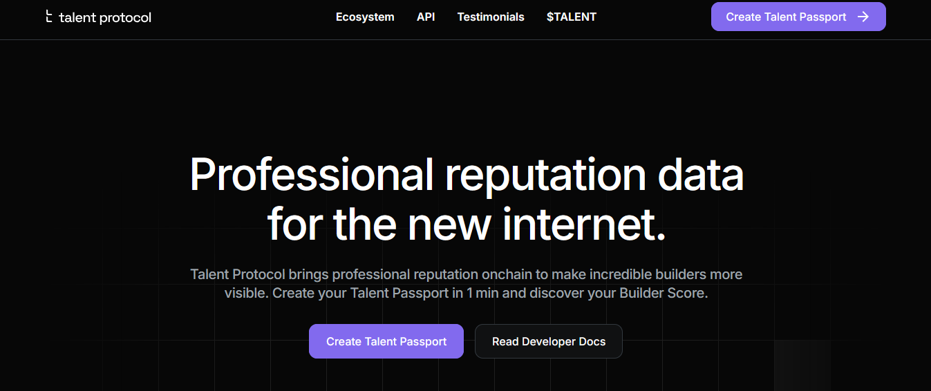 Talent Protocol